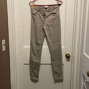 L.O.G.G gray, skinny jeans